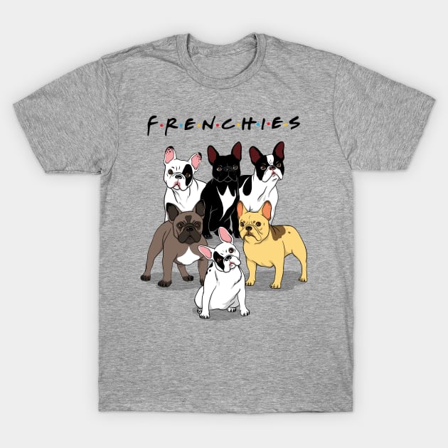 FRENCHIES T-Shirt by ursulalopez